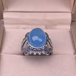 Retro Aquamarine Ring