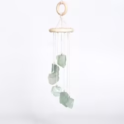 Raw stone wind chime