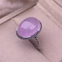 Versatile Lithia Quartz Ring