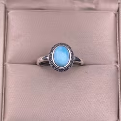 Larimar Ring