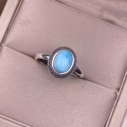 Larimar Ring