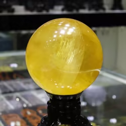 Yellow Calcite Sphere