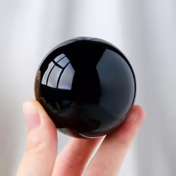 Natural Obsidian Ornament