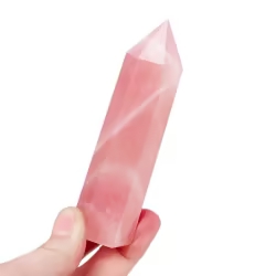 Natural Pink Crystal Column