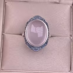 Versatile Rose Quartz Ring