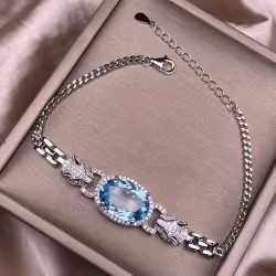 Blue Topaz Bracelet