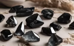 all about crystals, crystals meaning: Black Crystals and Gemstones 