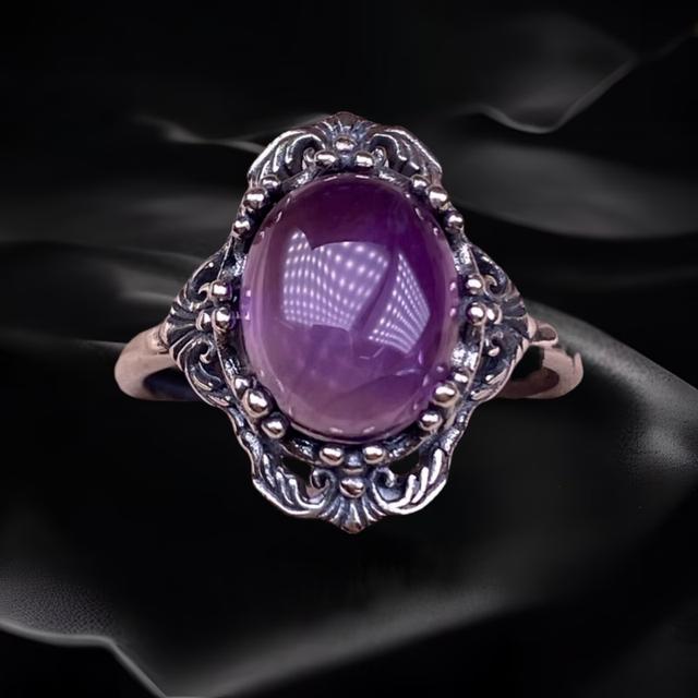 Lace Amethyst Ring