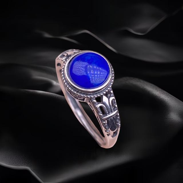 Sterling Silver Lapis Lazuli Ring