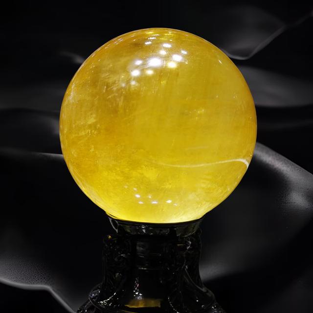 Yellow Calcite Sphere