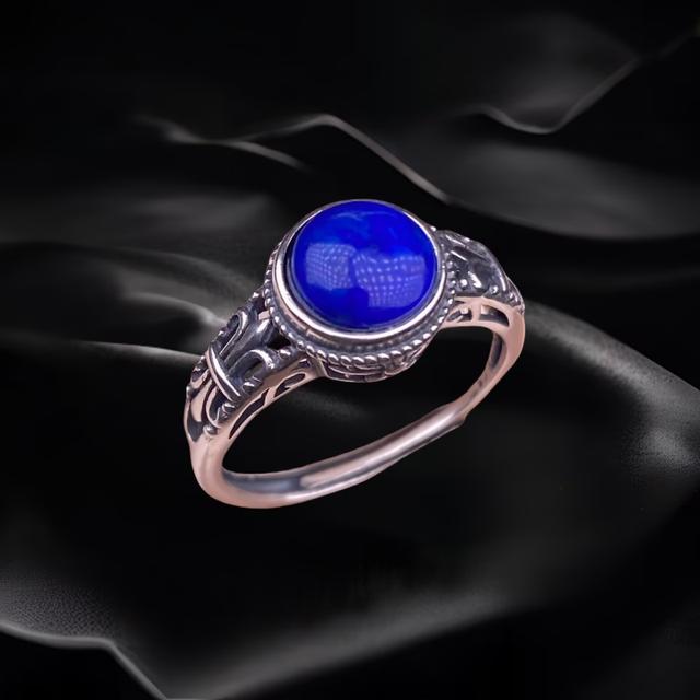 Sterling Silver Lapis Lazuli Ring