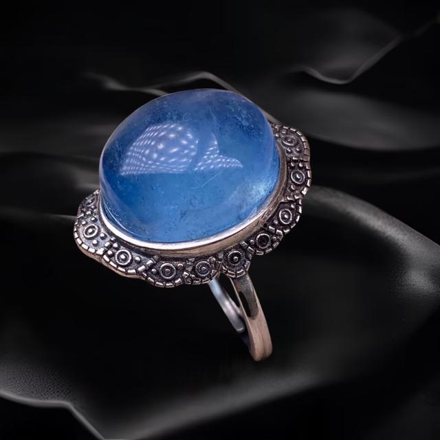 Stylish Aquamarine Ring