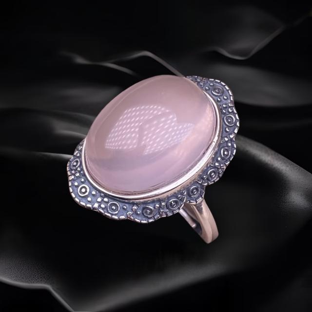 Versatile Rose Quartz Ring