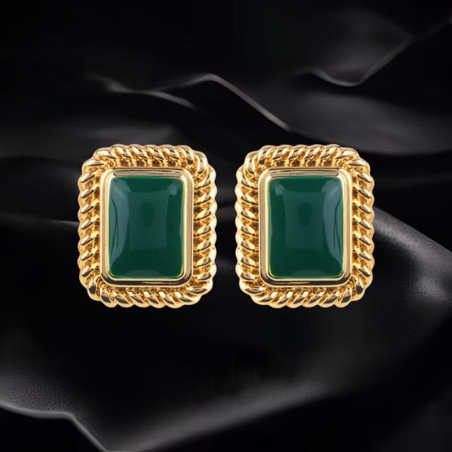 Emerald Earrings