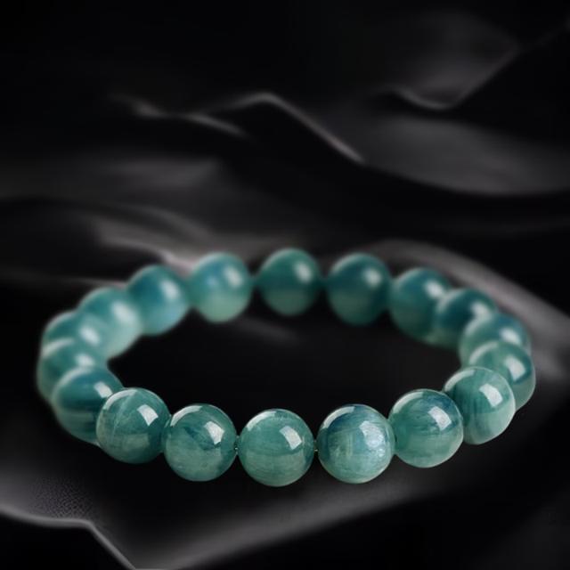 Bicolor Coexisting Blue-Green Fluorite Bracelet