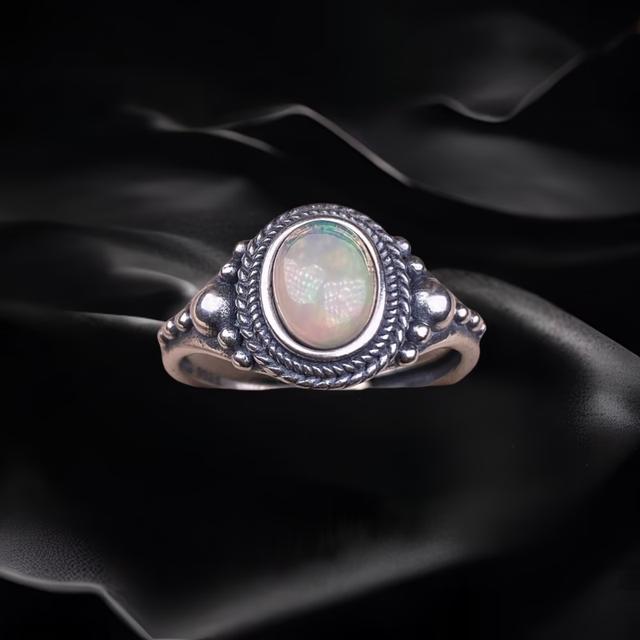 Delicate Opal Ring