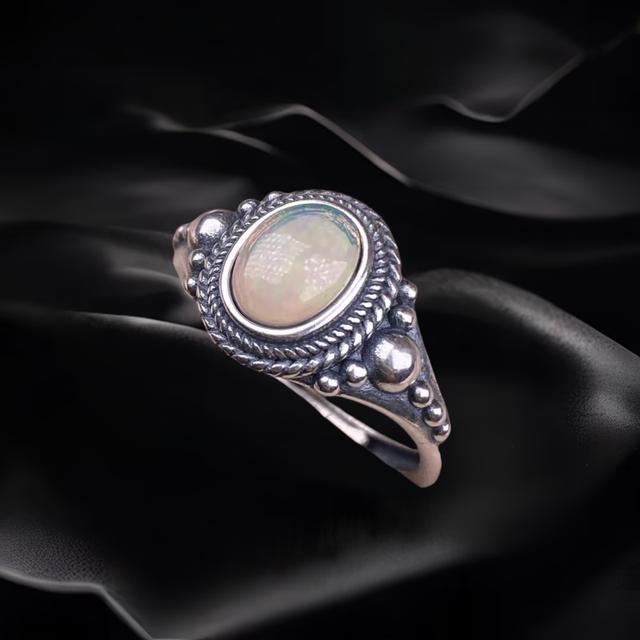 Delicate Opal Ring