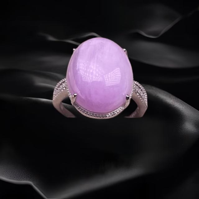 Fashionable Lithia Quartz Ring